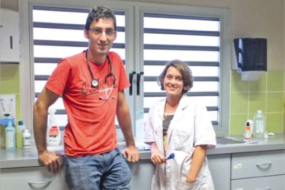 A l'école du dispensaire