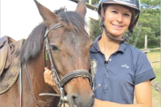 A cheval sur sa passion