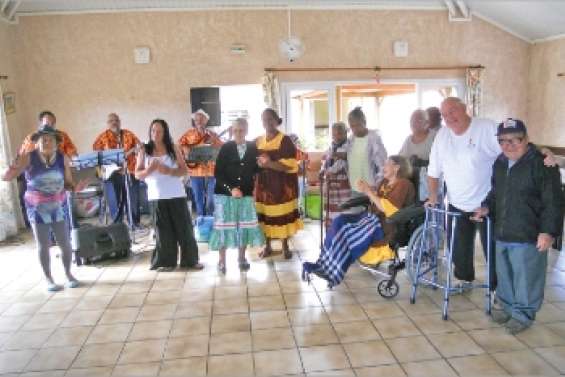 Les seniors réunis sur la piste