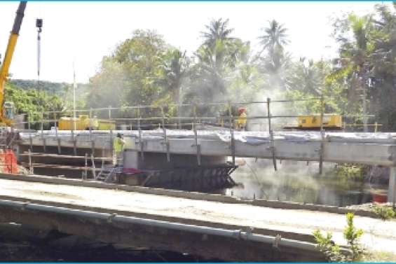 Des travaux  sur le pont