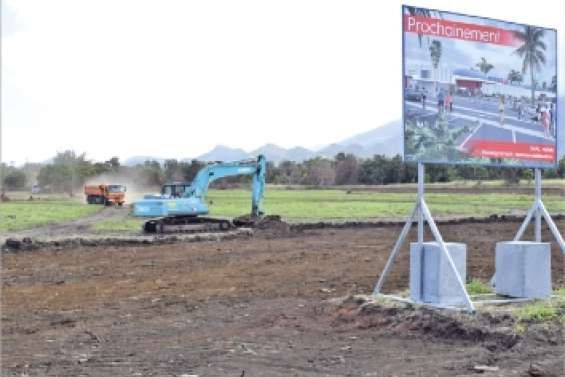 Sur le chantier du futur Hyper U, les travaux ont commencé