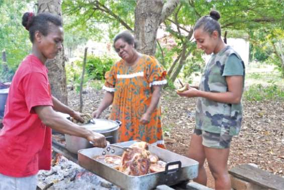 Un régiment aux cuisines