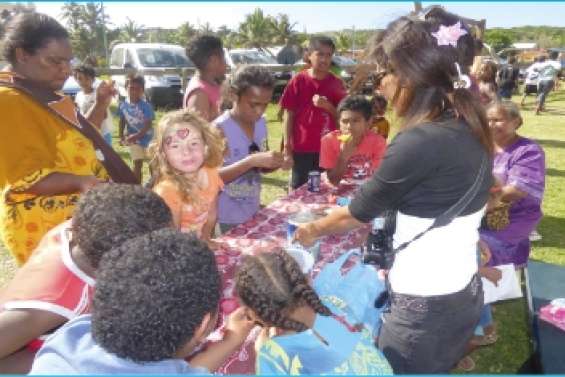 Journée de fête  à Luecila