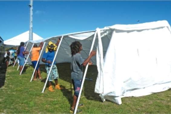 Les bénévoles déjà à pied d'œuvre pour le congrès du Palika