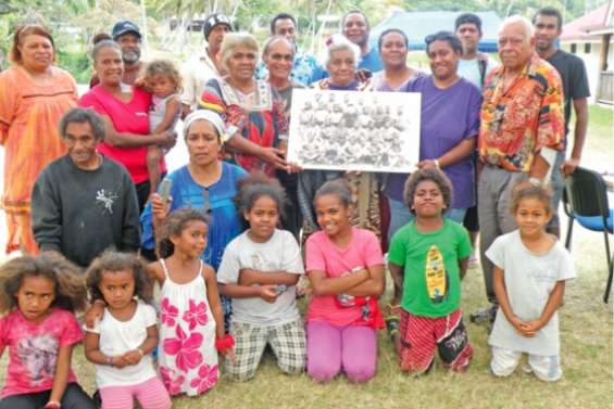 Kunié partage à nouveau  l'émotion de la Grande Guerre