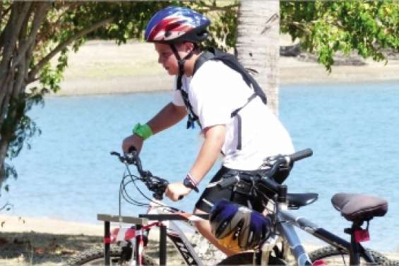 Les sportifs ont investi la plage de Gatope