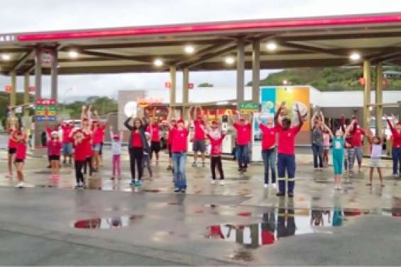 Le centre Téari se met  à l'heure de Noël