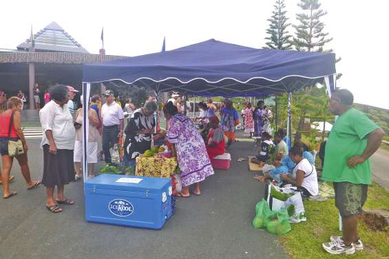 Le public était au rendez-vousdu premier marché de l'année