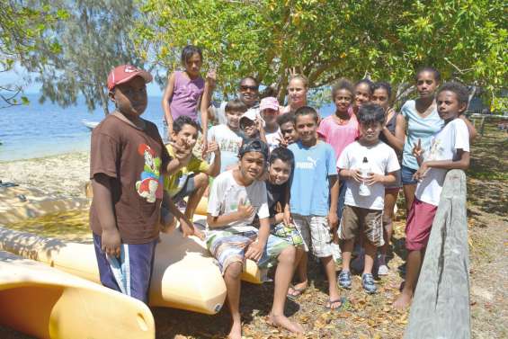 Les jeunes Lafoyens prennent du bon temps à Poé
