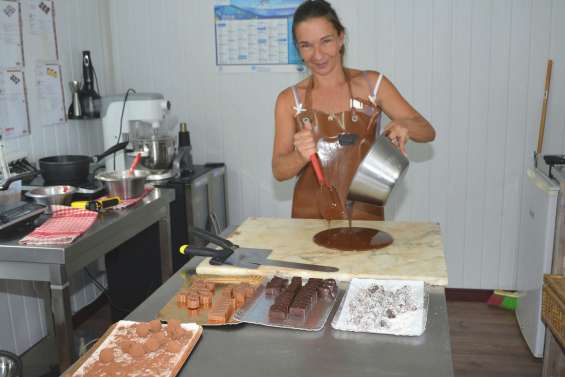 Un atelier 100 % chocolat à Bourail