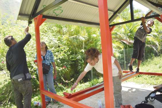 Coups de pinceaux sur les guérites