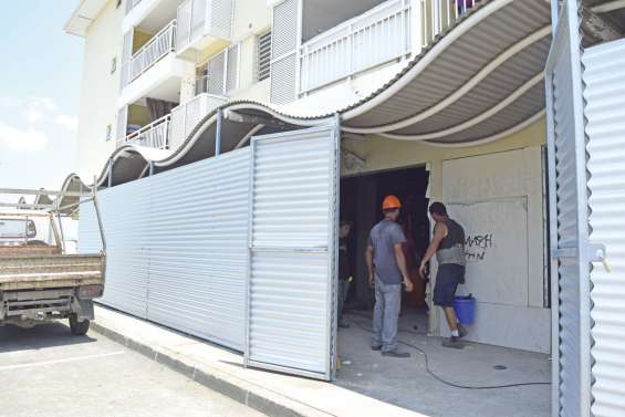 Les travaux de la médiathèque avancent