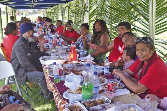 Les Tolufo se sont rassemblés au parc Fayard