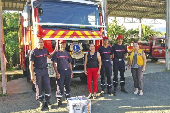 Le Lions Clubs réuni  à Poindah