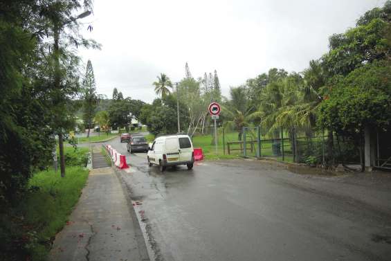 Les ponts et les radiers de  La Foa ont été passés au crible