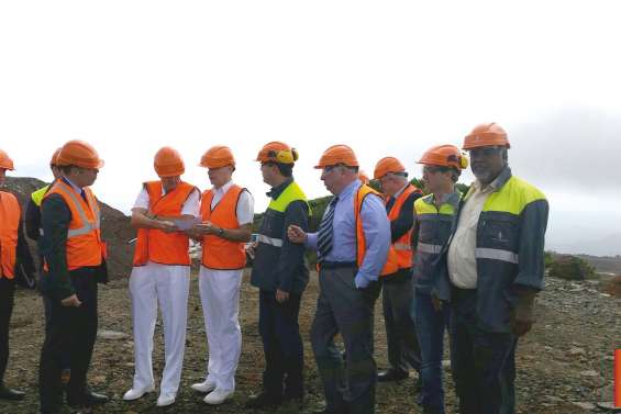 Gérard Larcher sur la mine de Tiébaghi