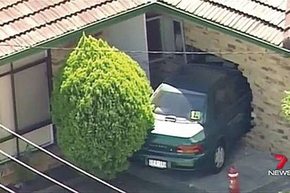 Catastrophique première sortie au volant