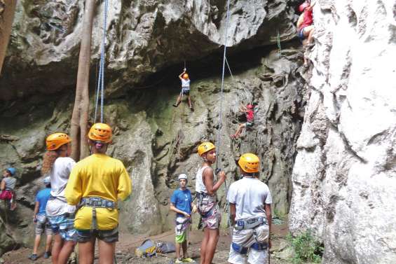 Les collégiens en phase avec la roche