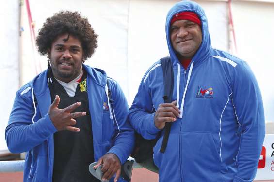 Les athlètes cagous en forme internationale