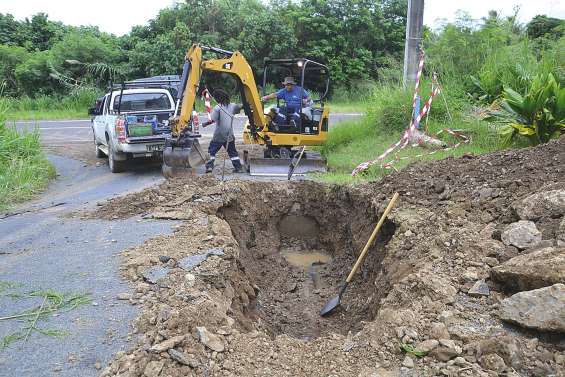 Le village privé d'eau