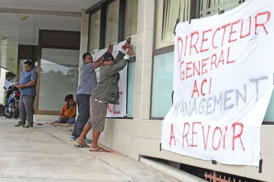 L'USTKE devant les portes d'Aircalin