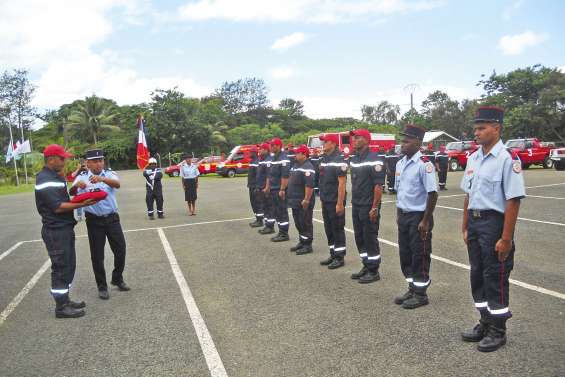 Les pompiers prennent du galon