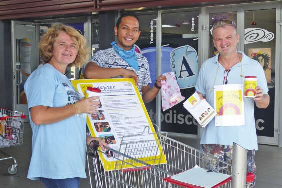 Une collecte pour  aider « Moi je Ted »