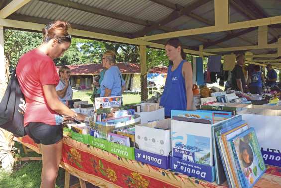 Deuxième brocante de l'année pour la Spanc