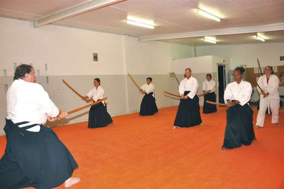 Un grand maître de l'aïkido sur les tatamis du Nord