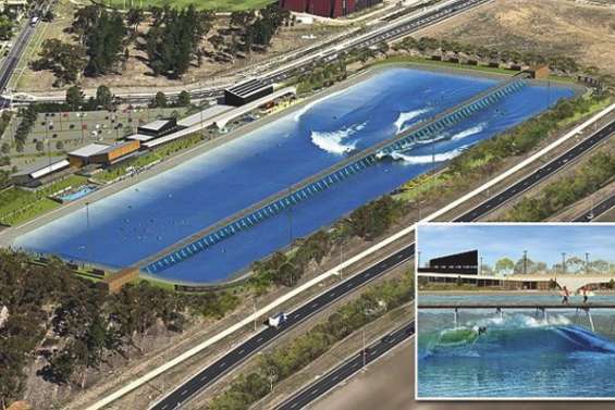 Une piscine à vagues deux fois plus grande que le stade de criquet de Melbourne