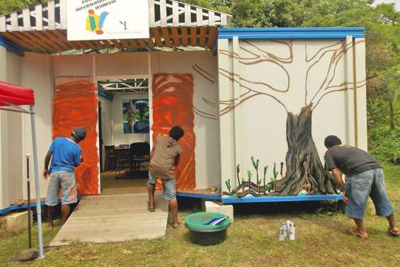 Un chantier jeunes qui va laisser des traces à Touho