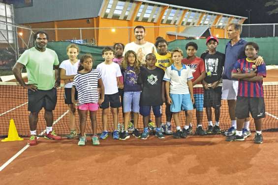 Des entraînements intensifs au tennis