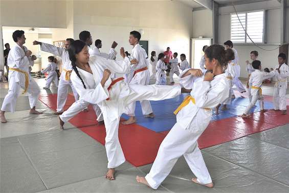 Le karaté club de nouveau percutant