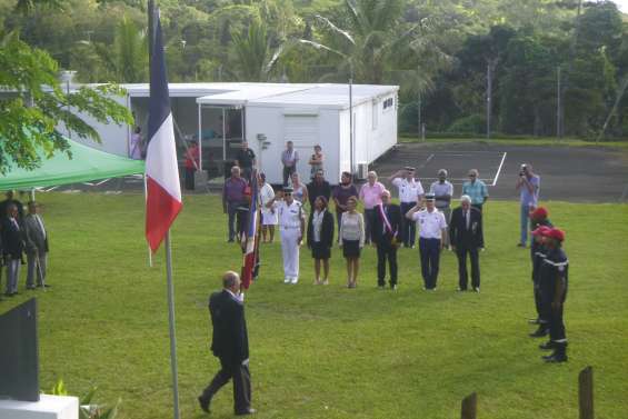 Souvenir et dépôt de gerbe