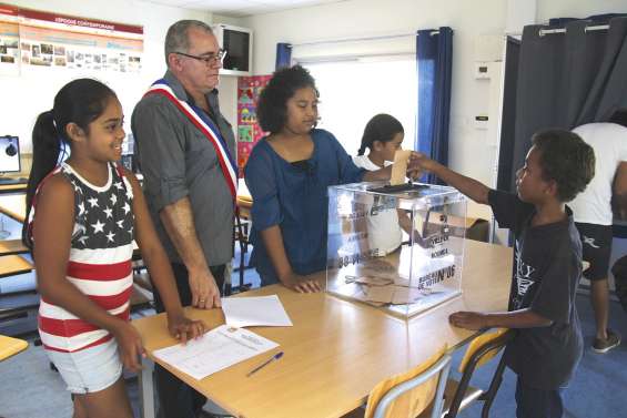 Les écoliers élisent leurs conseillers