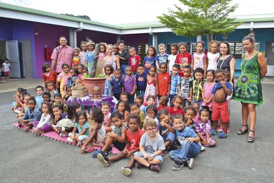 La culture kanak s'invite à la maternelle