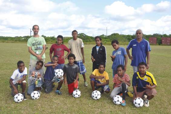 Une classe foot au collège de La Roche