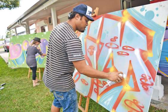 Des ateliers graff gratuits les  mercredis et vendredis après-midi