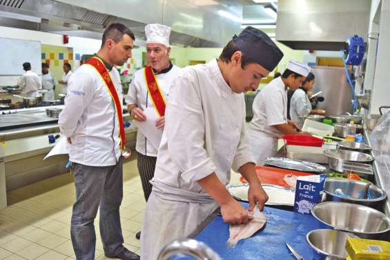 Un concours pour déceler  la crème des futurs cuisiniers