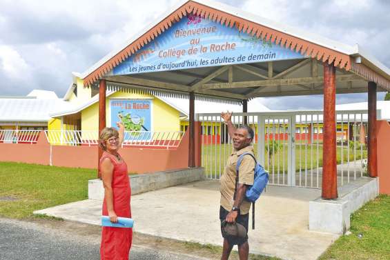 Un repas solidaire au collège de La Roche