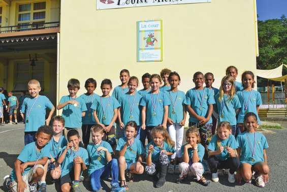 Une pluie de médailles à l'école Louise-Michel