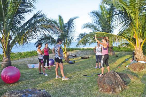 Du fitness en plein air sur la côte Est
