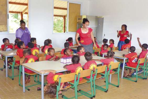 L'école de Tingeting inaugure sa cantine