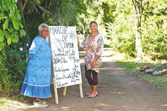 Deux habitantes de La Tamoa ont lancé un marché
