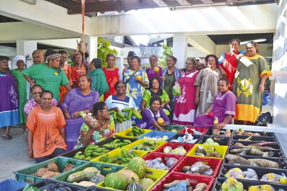 Prêtes à alimenter le Jeudi  du centre-ville à Nouméa