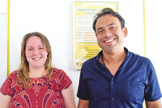 Un centre de distribution du courrier en août à Dumbéa