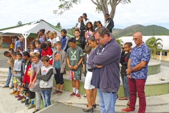 Les collégiens solidaires avec Nice