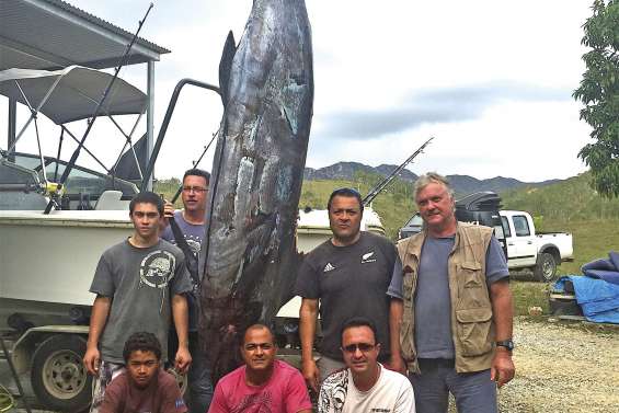 Un marlin bleu de 283 kilos