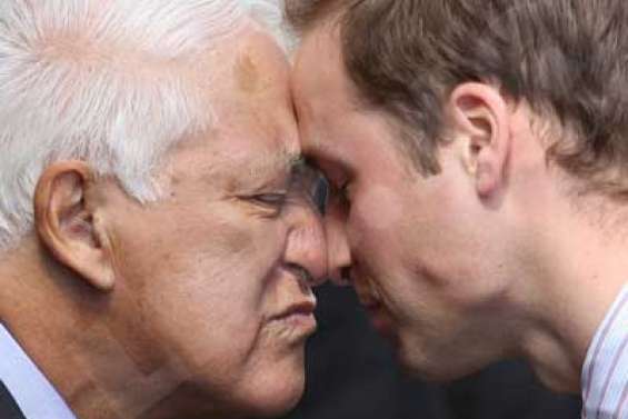 Accueil royal pour le prince William