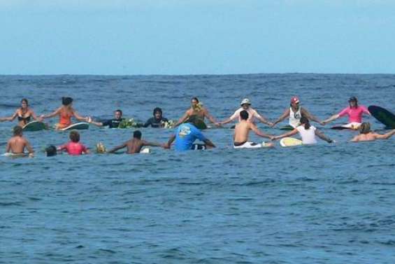 Il y a un an, Kévin surfait sa dernière vague